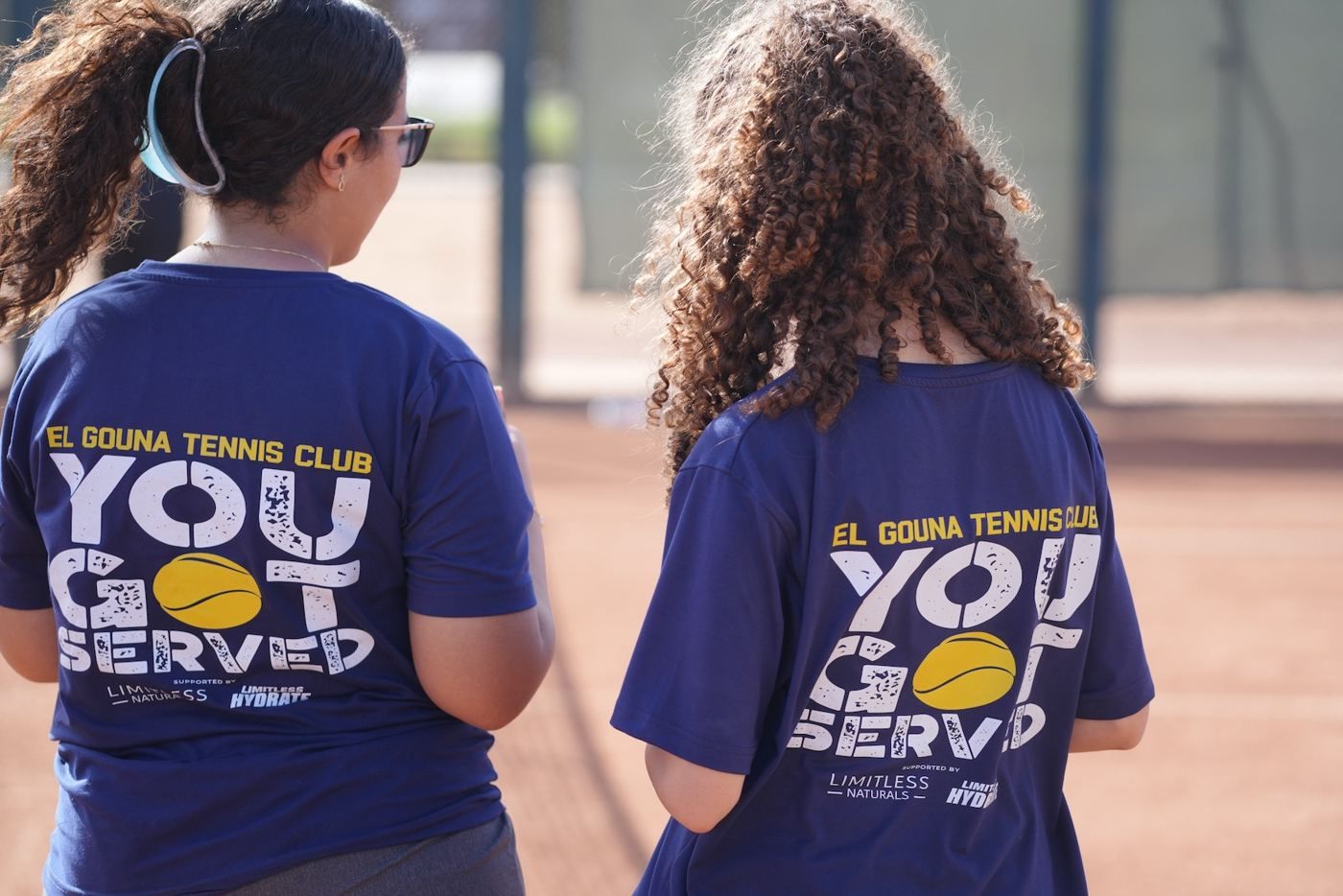 Volunteers in You Got Served shirts